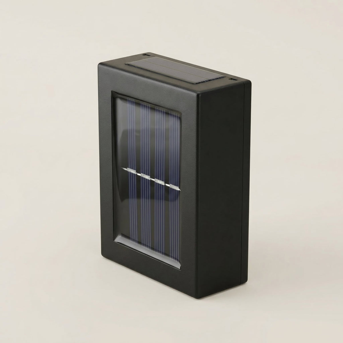 GLOAMING Solar LED Outdoor Wall Light, Warm White, ABS, Waterproof IP54