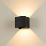 GLOAMING Adjustable LED Up & Down Wall Light, Square/Half-Circle, 6W/10W/12W, Waterproof