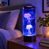 Jellyfish Lamp with Colour-Changing LED Aquarium Effect