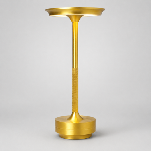 Cordless Metal Table Lamp with Touch Dimming