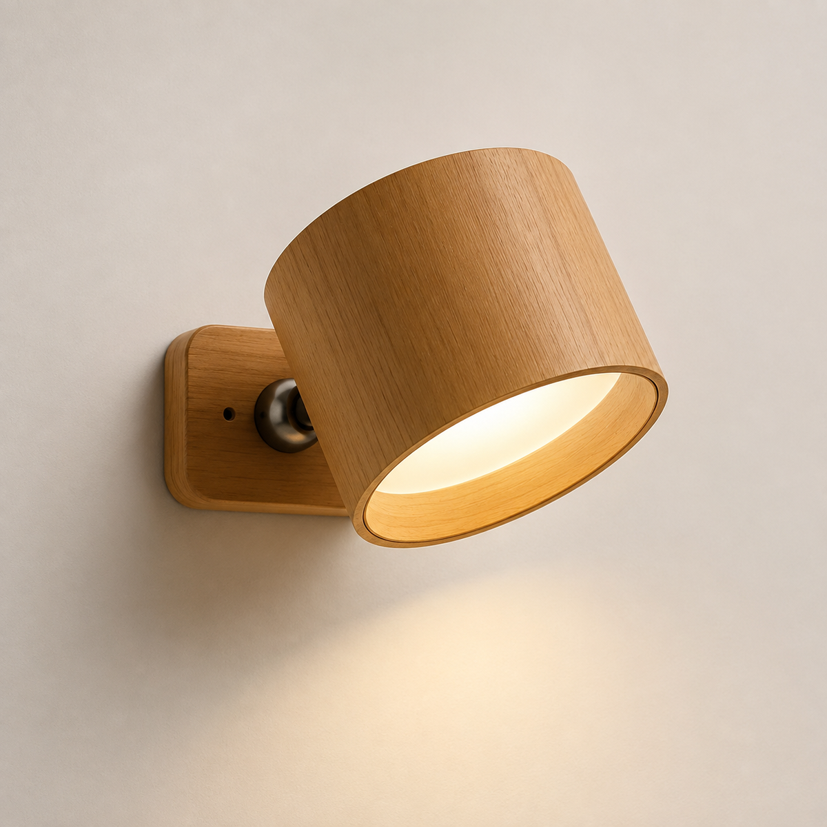 Cordless Bedside Wall Light – Rechargeable Magnetic Reading Lamp