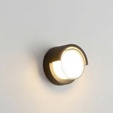 Round LED Outdoor Wall Light, 12W, IP65, Warm or Cool White