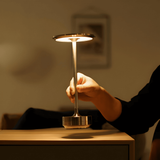 Cordless Table Lamp with Rechargeable Touch-Dimmable LED