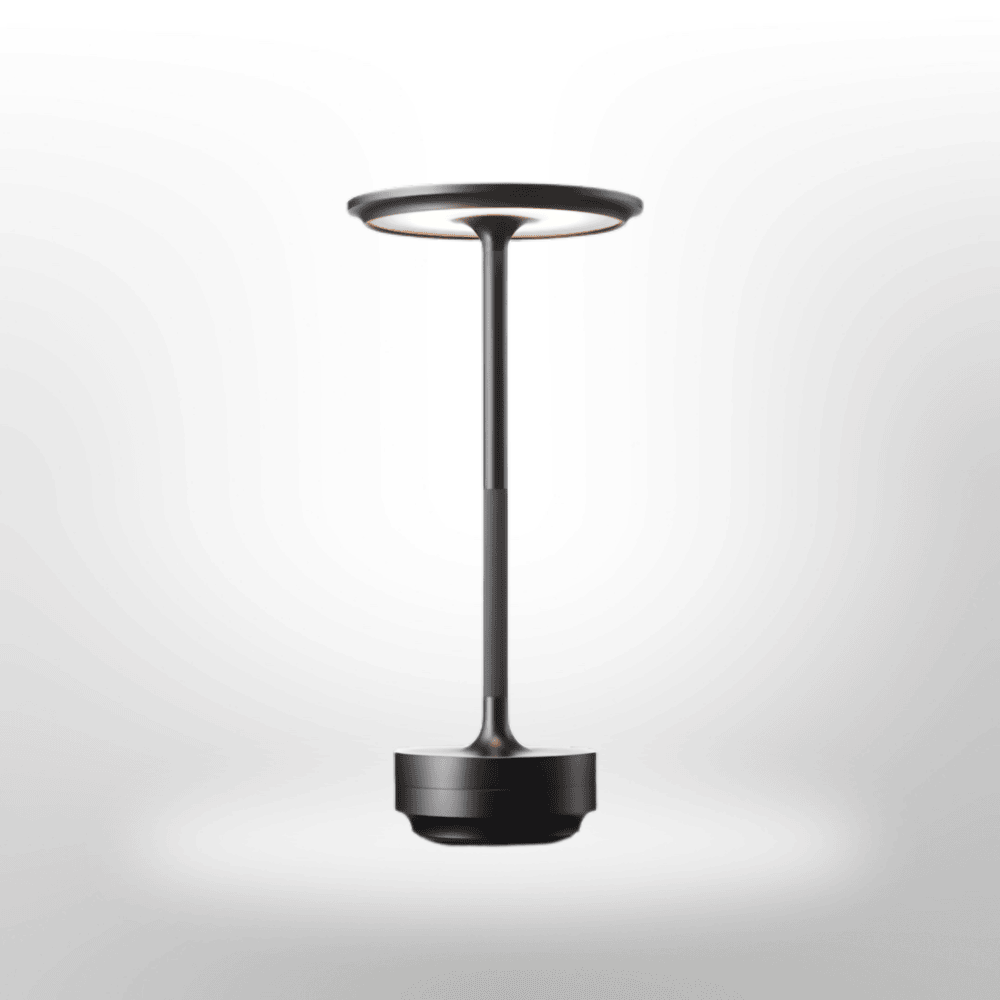 Cordless Table Lamp with Rechargeable Touch-Dimmable LED