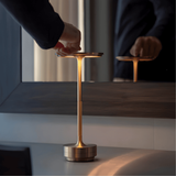 Cordless Table Lamp with Rechargeable Touch-Dimmable LED