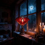 Bat Decorative Table Lamp, Gothic Halloween Accent Light – Gloaming
