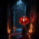 Bat Decorative Table Lamp, Gothic Halloween Accent Light – Gloaming