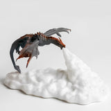 Dragon Flame-Effect LED Night Light, Rechargeable Halloween Lamp – Gloaming