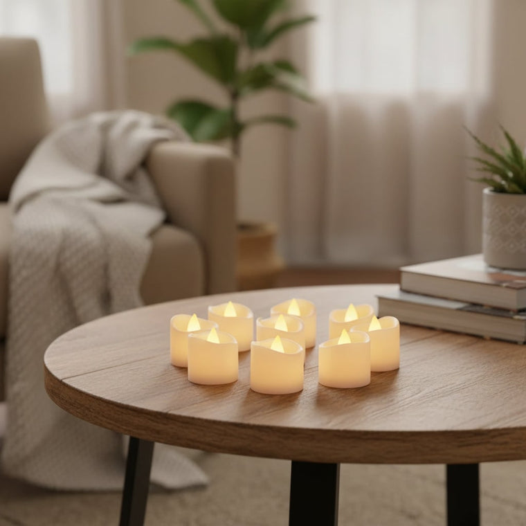 Flameless LED Tea Light Candles