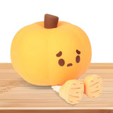 Rechargeable Pumpkin Night Light, Touch-Dimmable Halloween Lamp – Gloaming