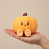 Rechargeable Pumpkin Night Light, Touch-Dimmable Halloween Lamp – Gloaming