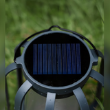 Solar Halloween Lantern with Flickering Flame Effect