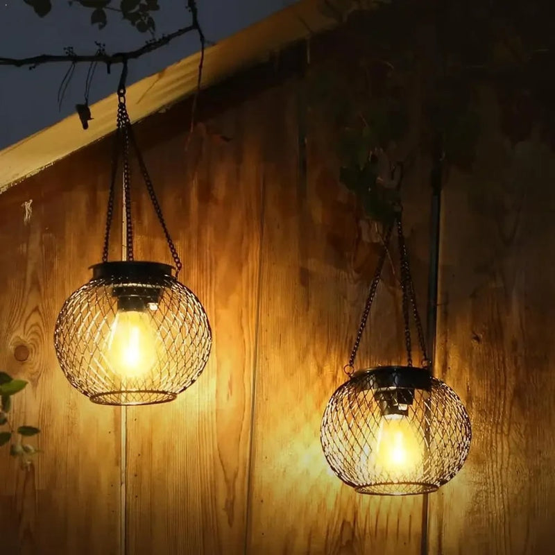 Solar Halloween Garden Light – Hanging Outdoor Lantern