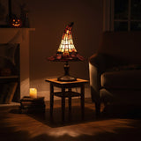 Halloween Table Lamp – USB Witch Hat Light in Warm White