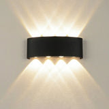 LED Up and Down Outdoor Wall Light, 8W, Waterproof
