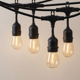 Outdoor String Lights, 10m, 20 S14 Bulbs, Warm White, IP65