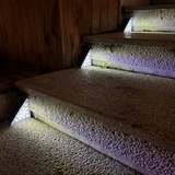 Solar LED Step Light, Triangular, Warm White