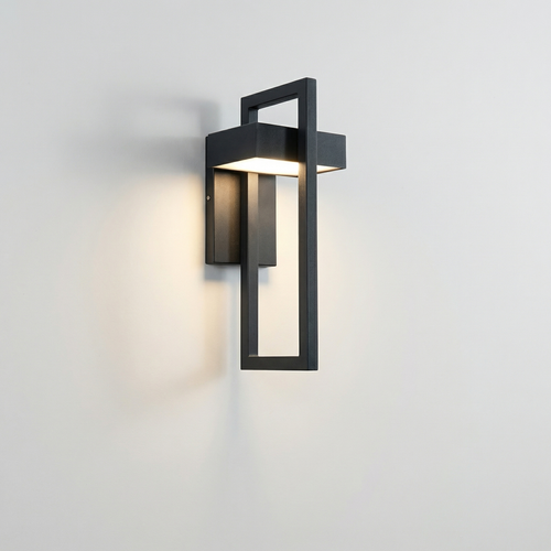 GLOAMING 12W LED Balcony Wall Light, Stainless Steel, Water-Resistant, Warm/White