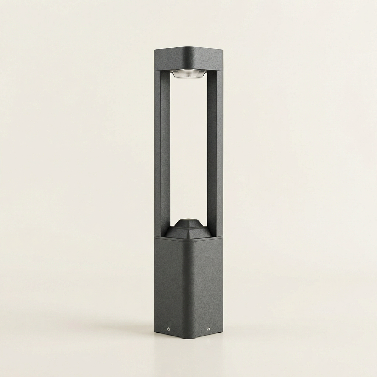 LED Garden Bollard Light, 10W, Water-Resistant, Pillar Design