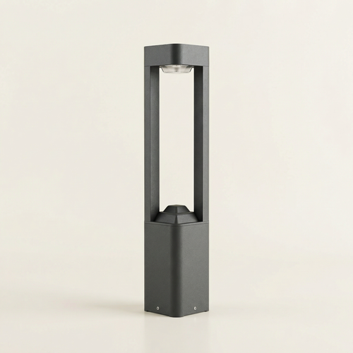 GLOAMING 10W LED Garden Bollard Light, Pillar Design, Water-Resistant, Small/Large
