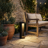 LED Garden Bollard Light, 15W, IP65, Aluminium and Glass
