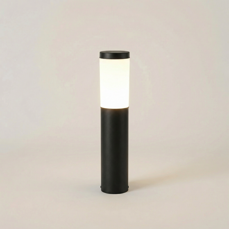 GLOAMING Solar LED Lawn Light, White, Warm LED, Ground-Mounted, Water-Resistant