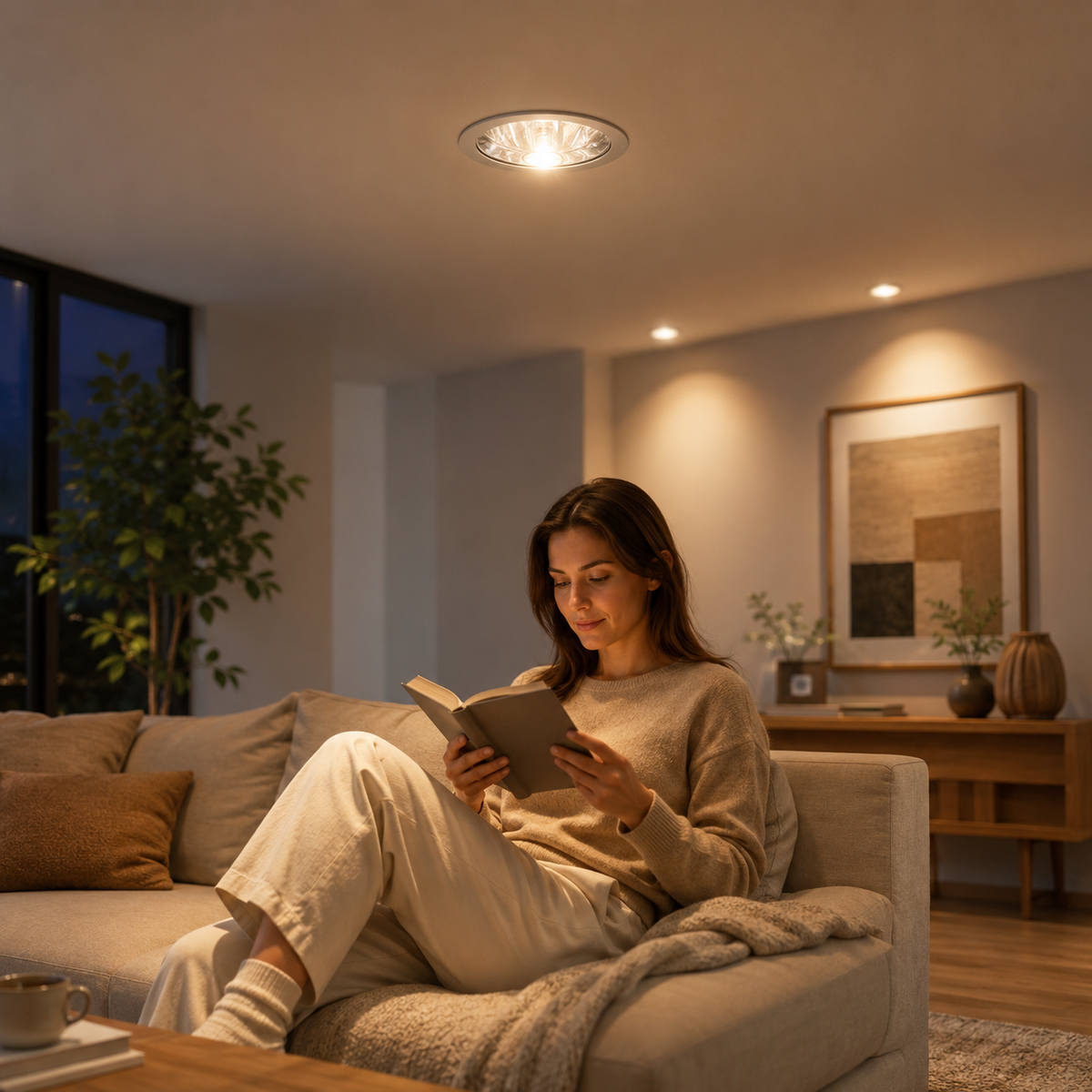 Dimmable GU10 LED Spotlight Bulb for Indoor Lighting