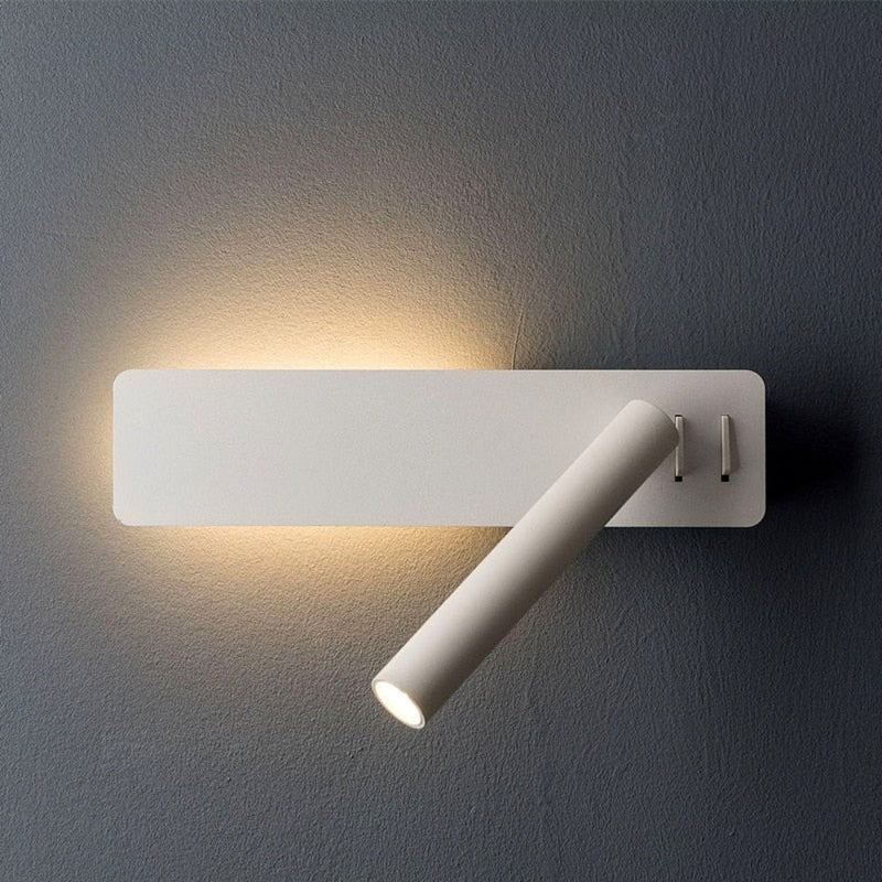 Adjustable LED Wall Reading Light with Flexible Arm – Gloaming