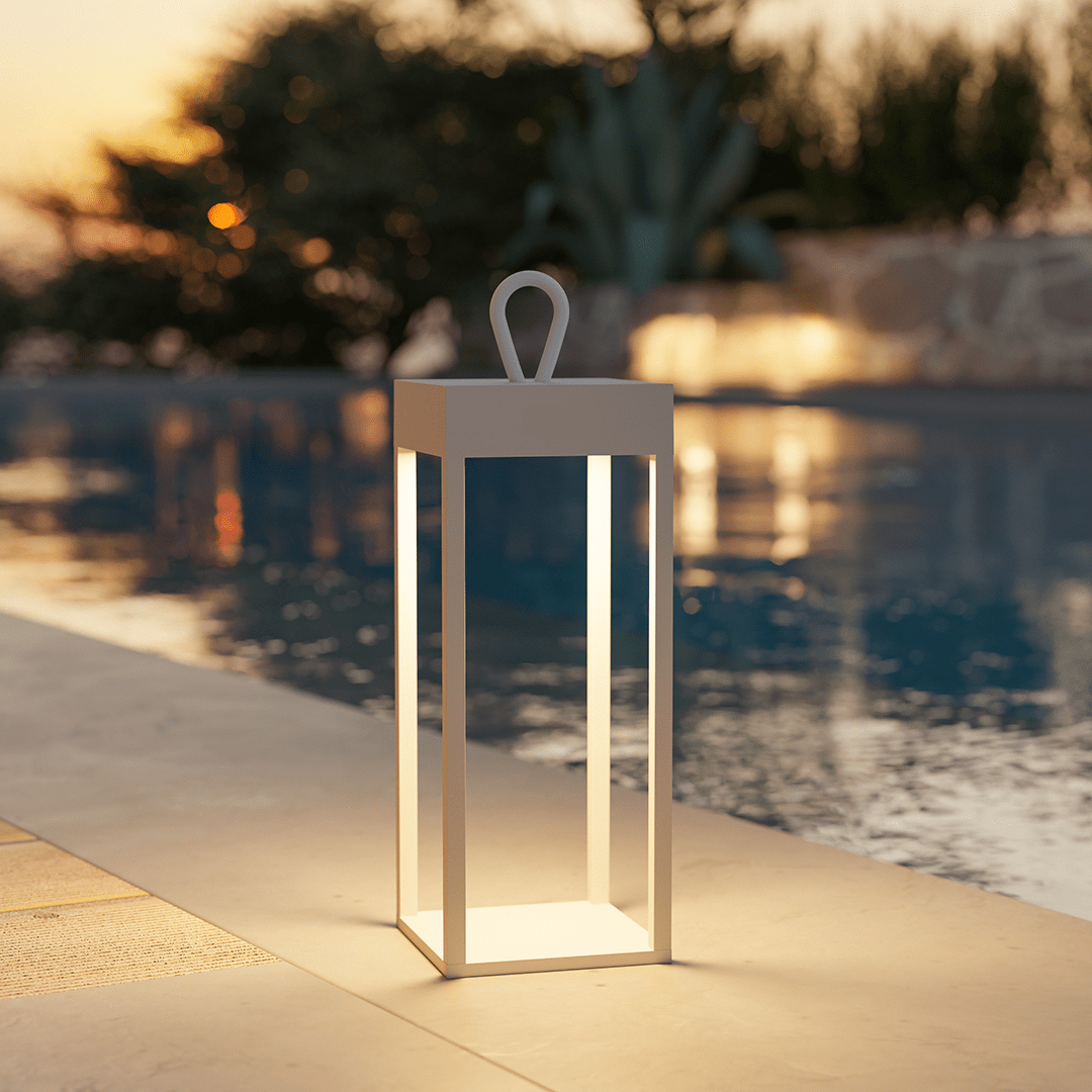 Rechargeable Outdoor Table Lamp, Touch-Dimmable Portable LED – Gloaming