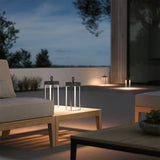 Rechargeable Outdoor Table Lamp, Touch-Dimmable Portable LED – Gloaming