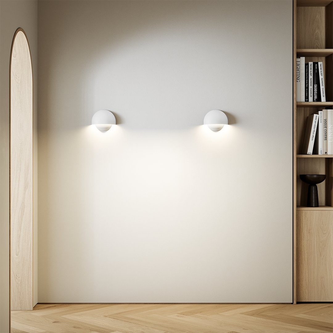 Battery-Powered Motion Sensor Wall Light with Magnetic Mount