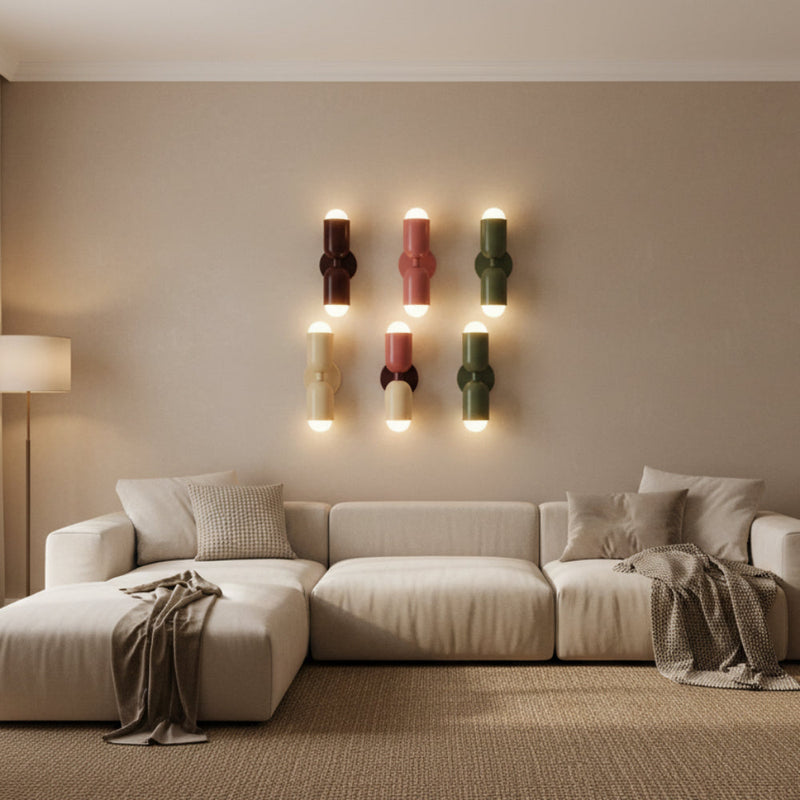 Dual-Bulb Indoor Wall Light, Modern Decorative Sconce – Gloaming