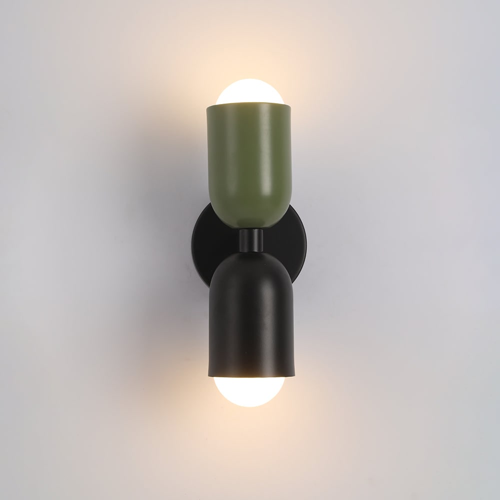 Dual-Bulb Indoor Wall Light, Modern Decorative Sconce – Gloaming