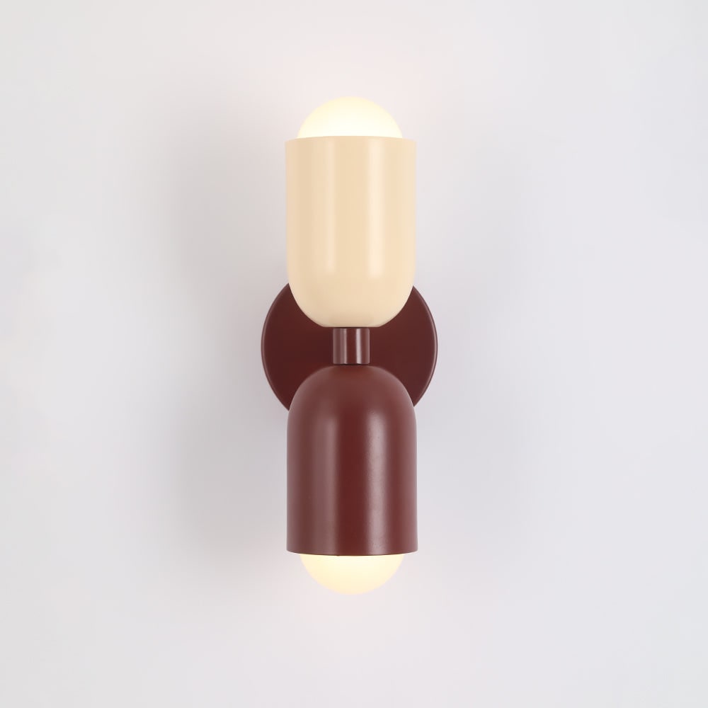 Dual-Bulb Indoor Wall Light, Modern Decorative Sconce – Gloaming