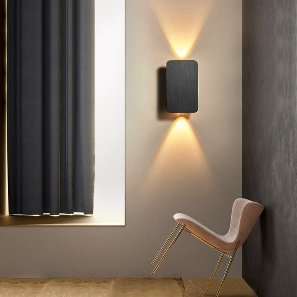 Square Indoor Wall Light, Modern Decorative Sconce – Gloaming