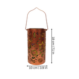 Solar Floral Garden Lantern with USB-C Charging