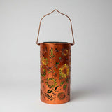 Solar Floral Garden Lantern with USB-C Charging