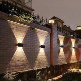 Solar Wall Lights for Garden and Fence – Warm or White LED