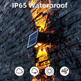 Solar Wall Lights for Garden and Fence – Warm or White LED
