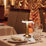 Cordless Metal Table Lamp with 3 Light Colours