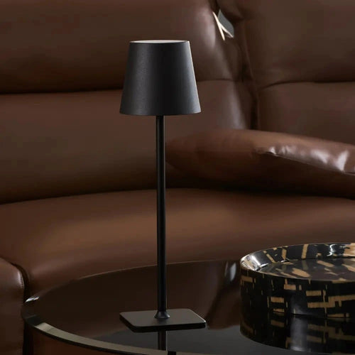 Cordless Rechargeable Table Lamp, IP54, Touch-Dimmable LED – Gloaming