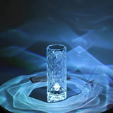Colour-Changing Crystal Table Lamp with Remote Control