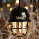 Vintage Rechargeable Camping Lantern with Dimmable LED